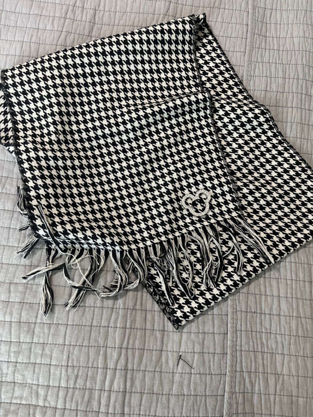 Disney Parks Houndstooth Scarf
